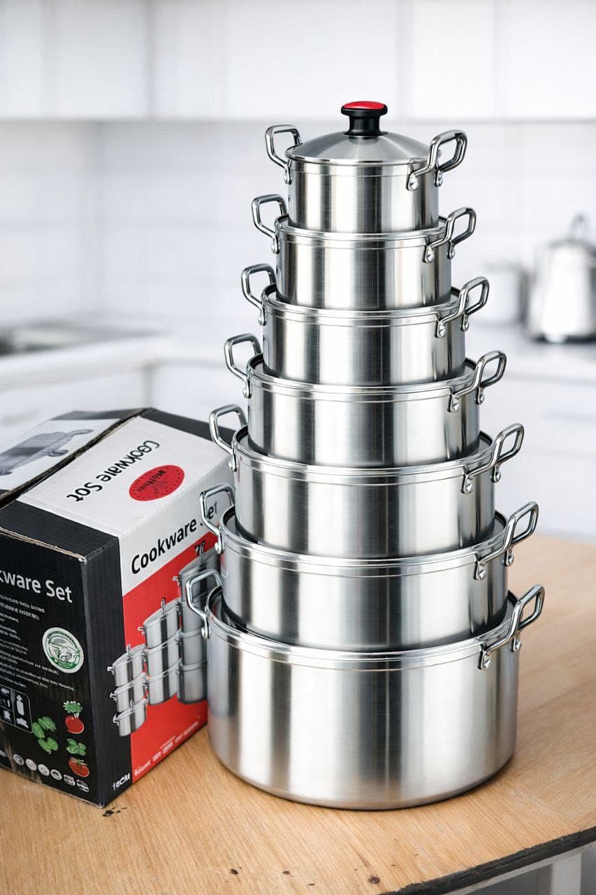 7 PCS QUALITY POT SET