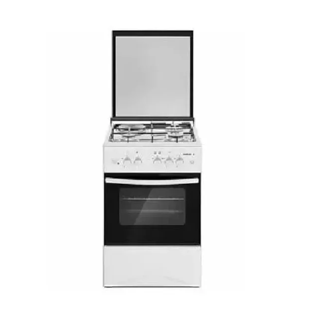 Maxi 60X60 3+1 Burner Gas Cooker | MAXI 6060 M4 Inox