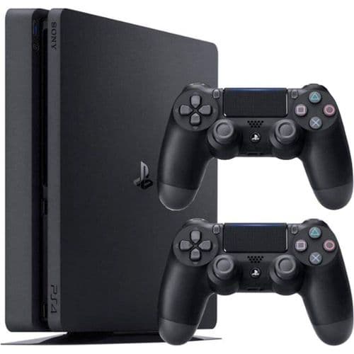 Sony Playstation 4 500gb Slim Console With 2 Controller and 12 Installed Games Including FC26